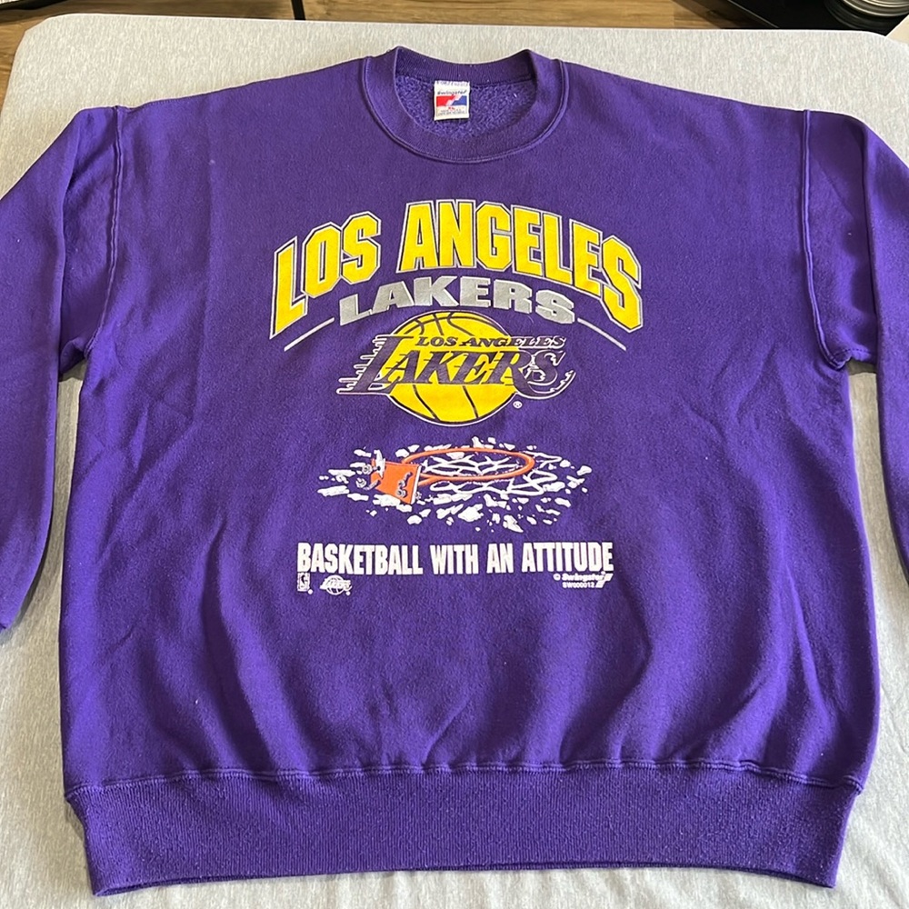SWINGSTER , LA LAKERS vintage sweatshirt